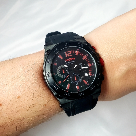 Redline Chronograph WR 100 M Watch - Picture 3 of 3
